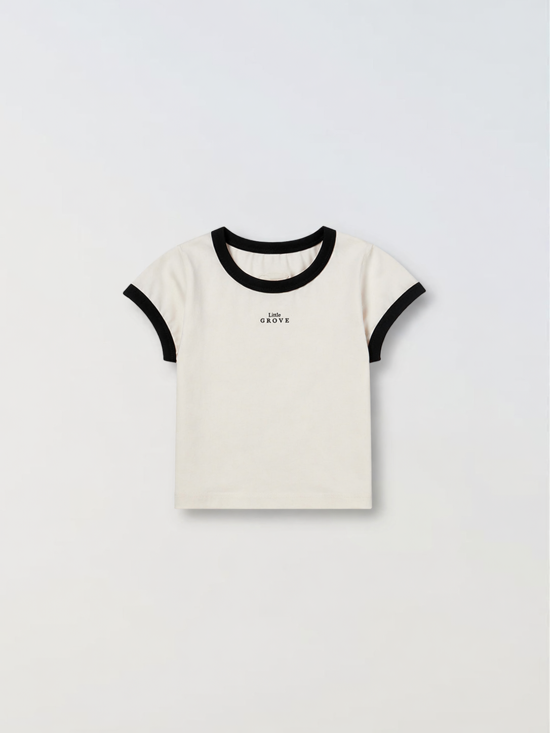 Organic ringer tee - Cream