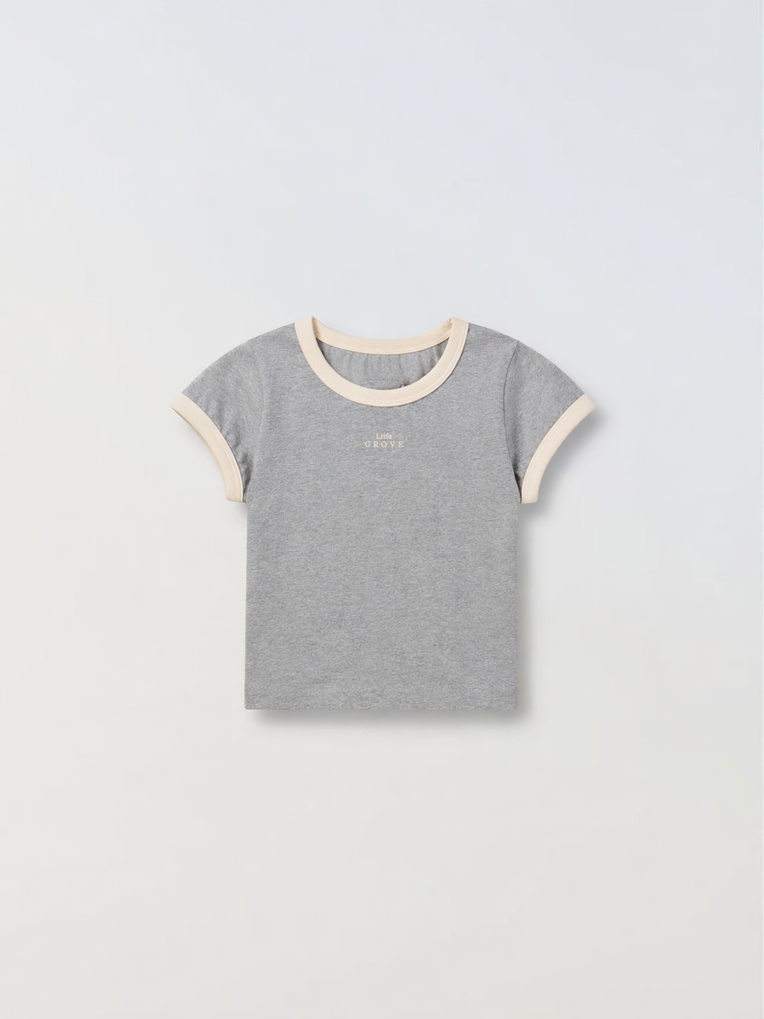 Organic ringer tee - Grey