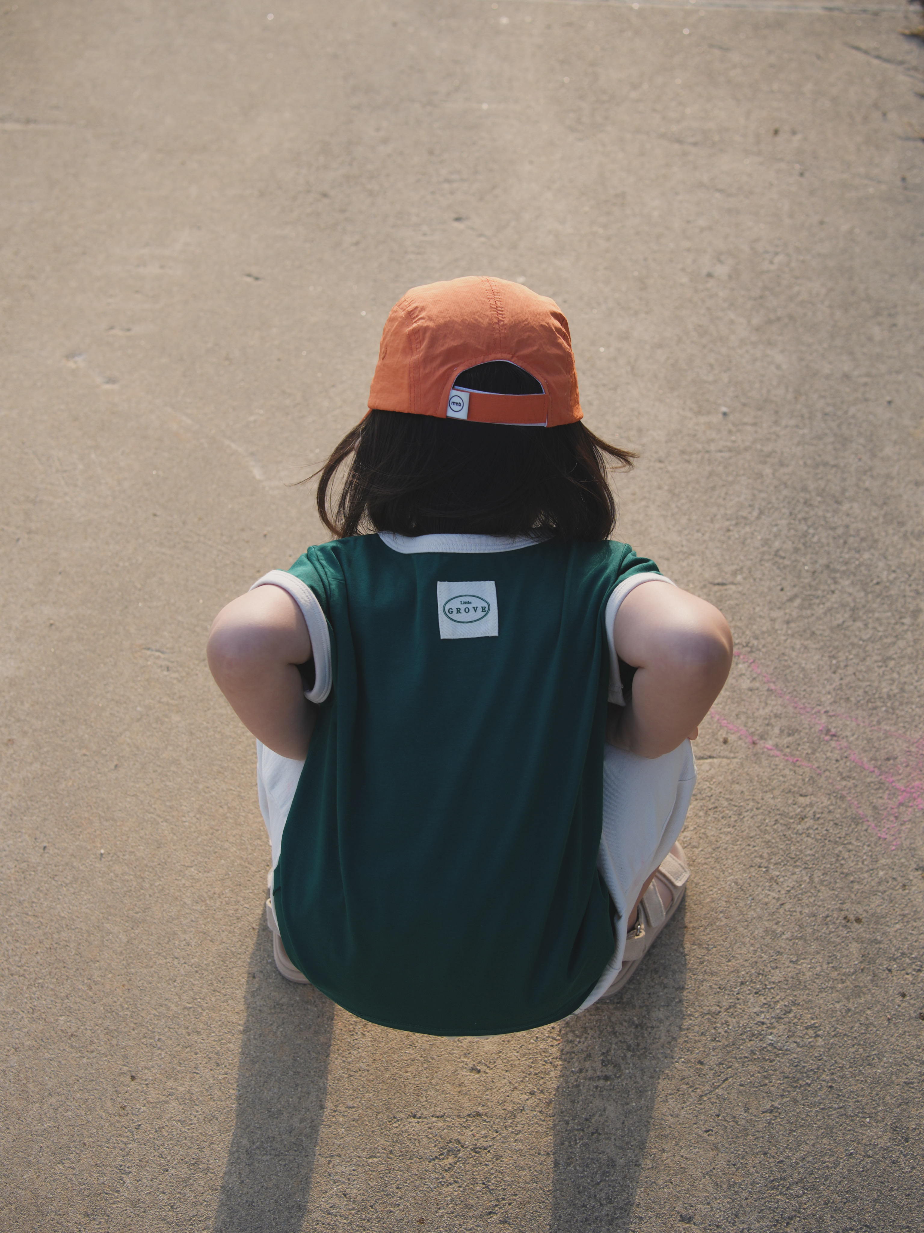 Organic ringer tee - Green
