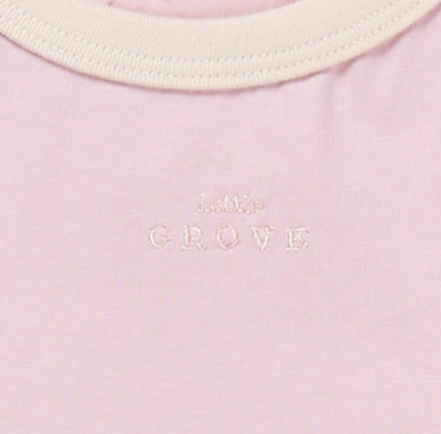 Organic ringer tee - Pink