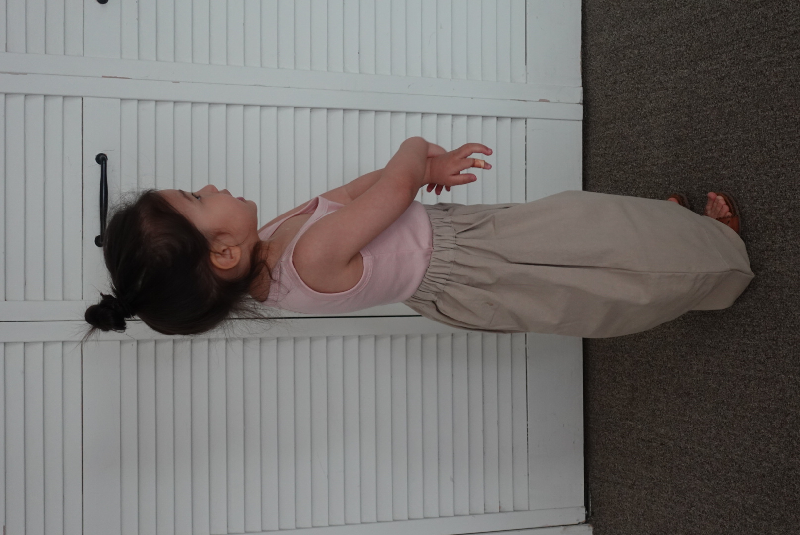 Balloon Trousers - Beige