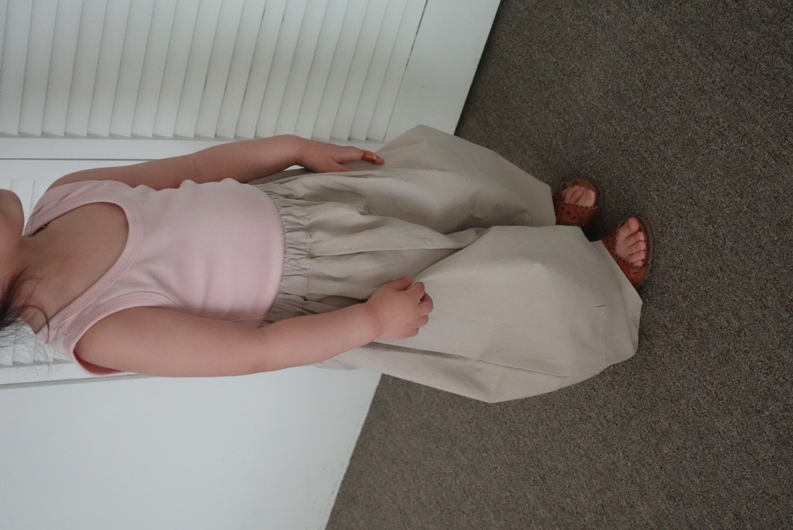 Balloon Trousers - Beige