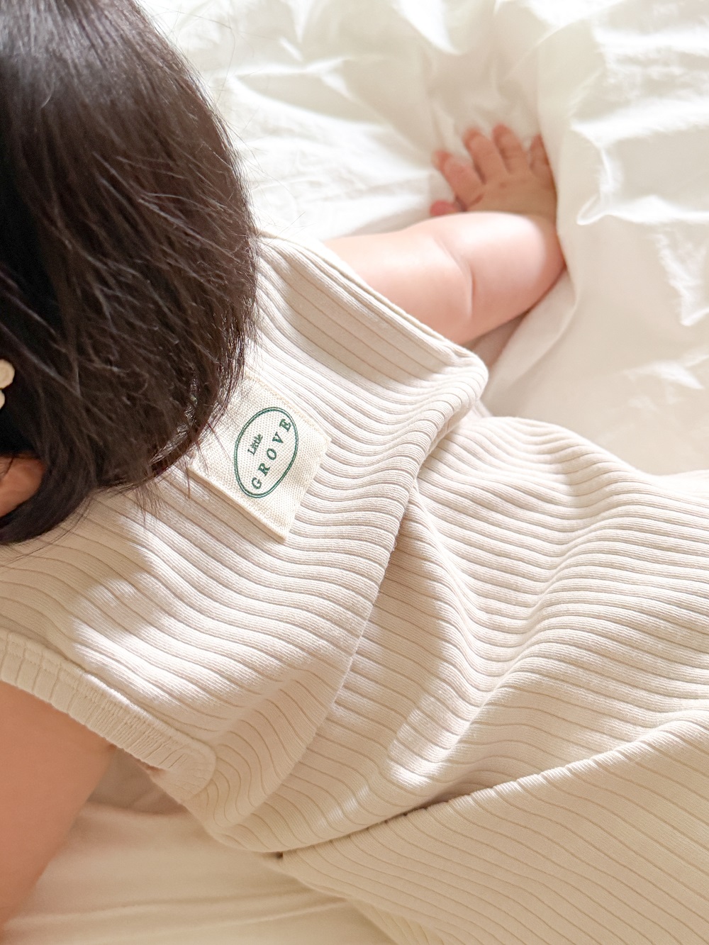 Mellow Rib Bodysuit - Beige