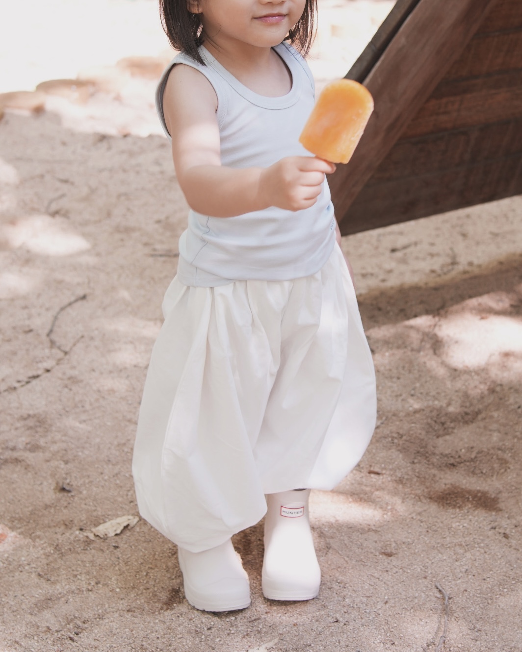 Balloon Trousers - White