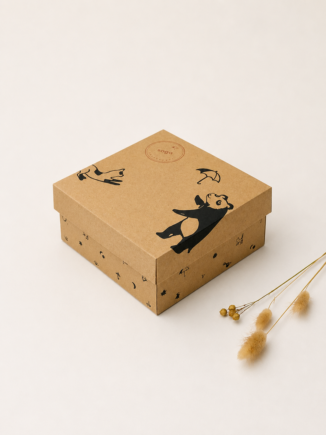 Baby Gift Box - Grey meadow