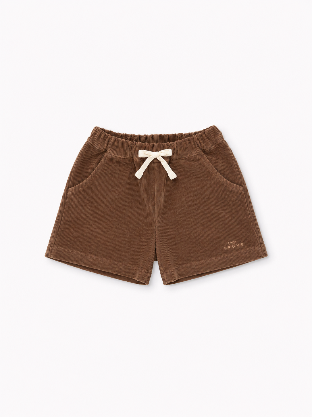 Oliver Cord Shorts - Brown
