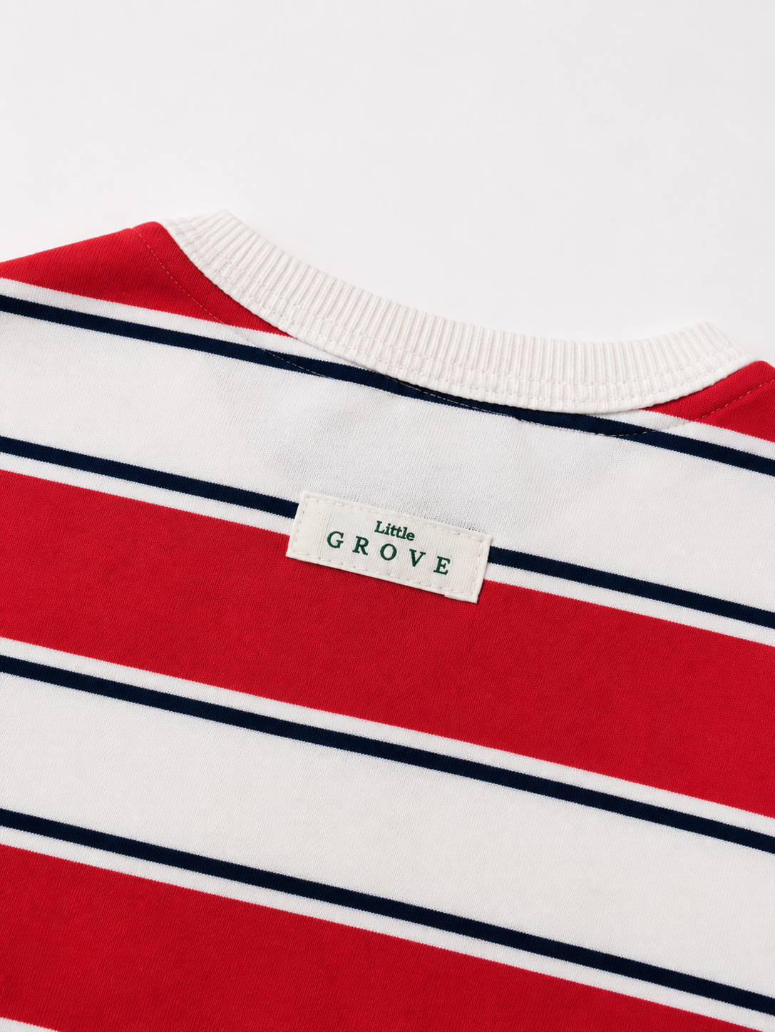 Rory Stripe Tee - Red