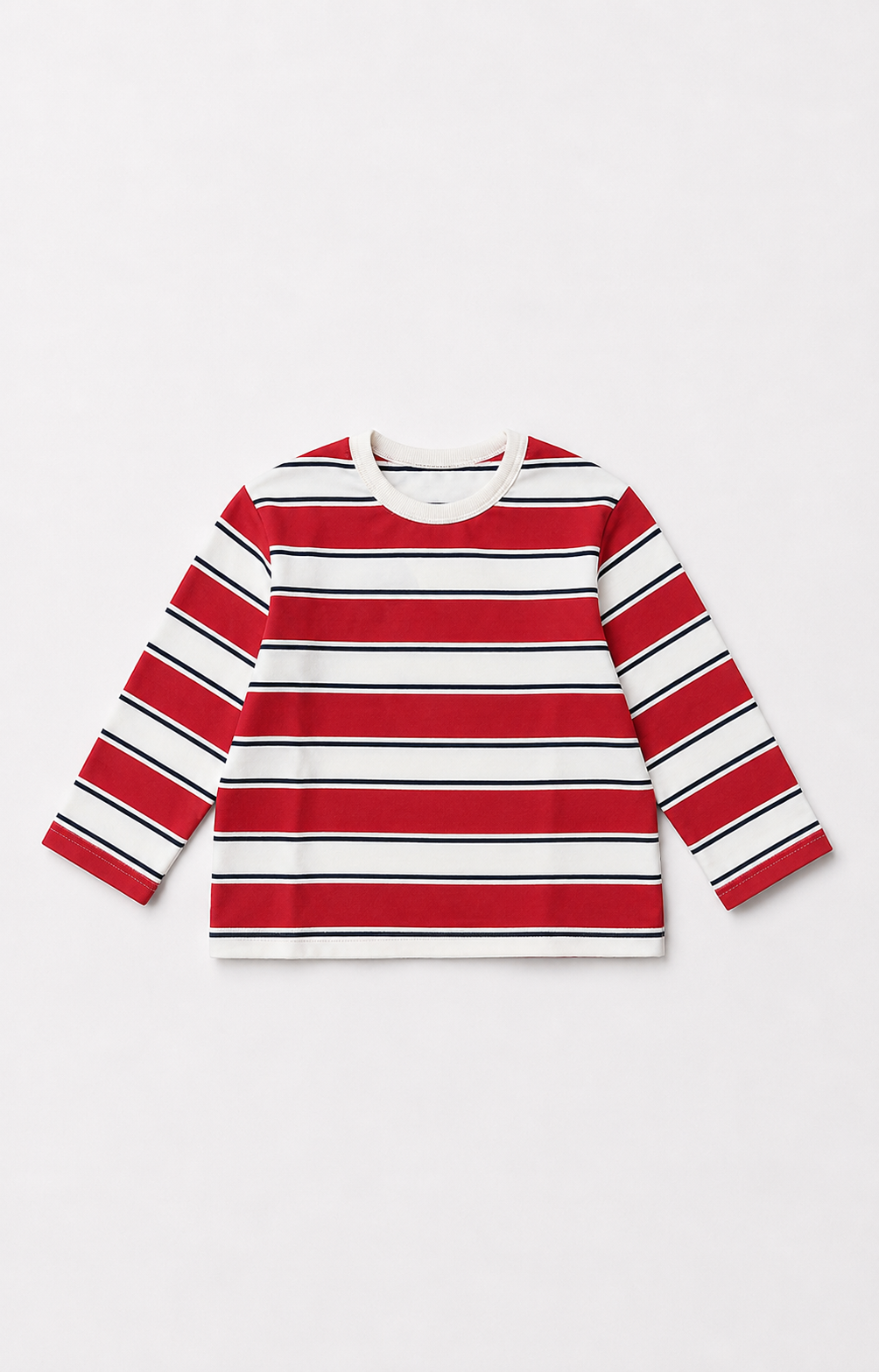 Rory Stripe Tee - Red