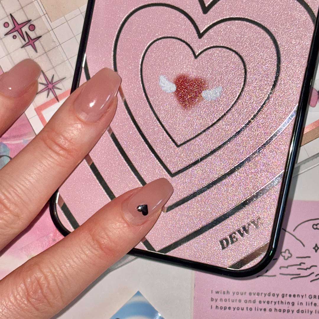 pink heart beam 💗