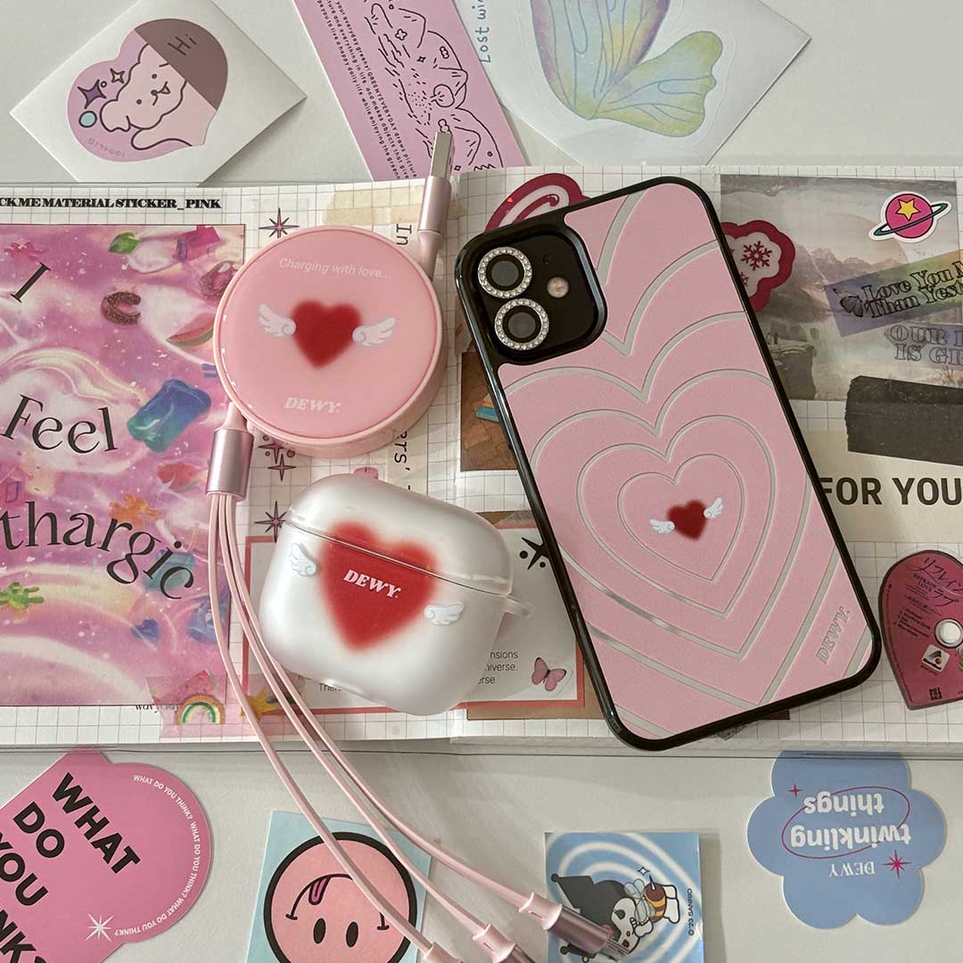 pink heart beam 💗