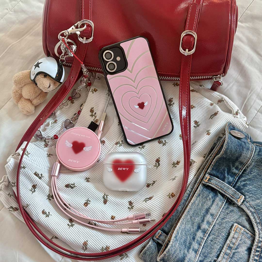 pink heart beam 💗