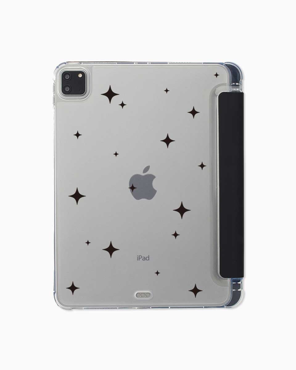 black twinkling ipad case