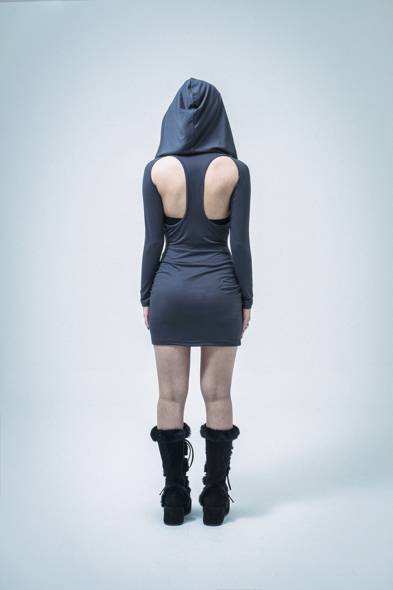 23S/S AKINA DRESS - BLACK