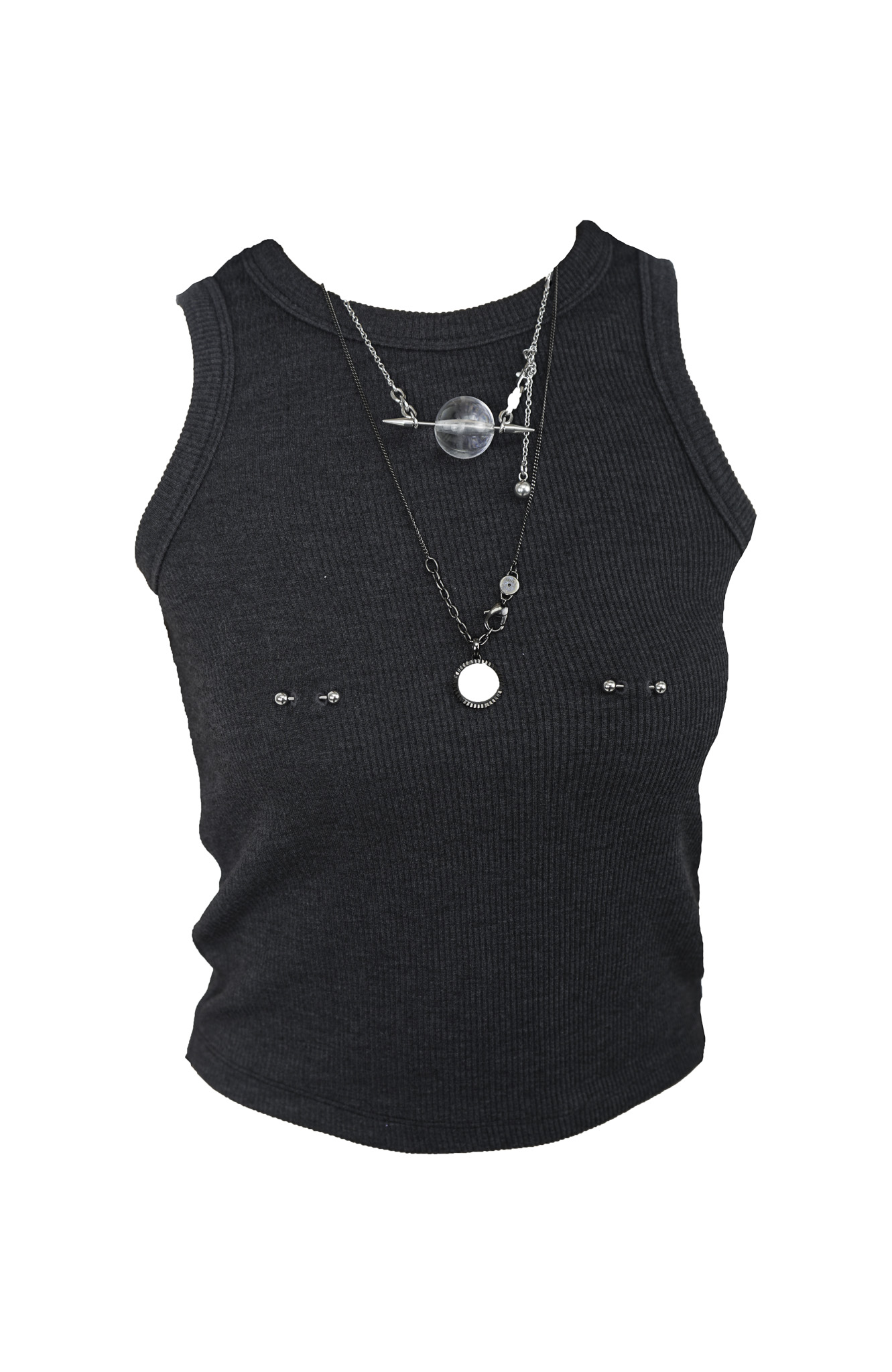 nipple piercing sleeveless (8월 20일 이후 순차배송)