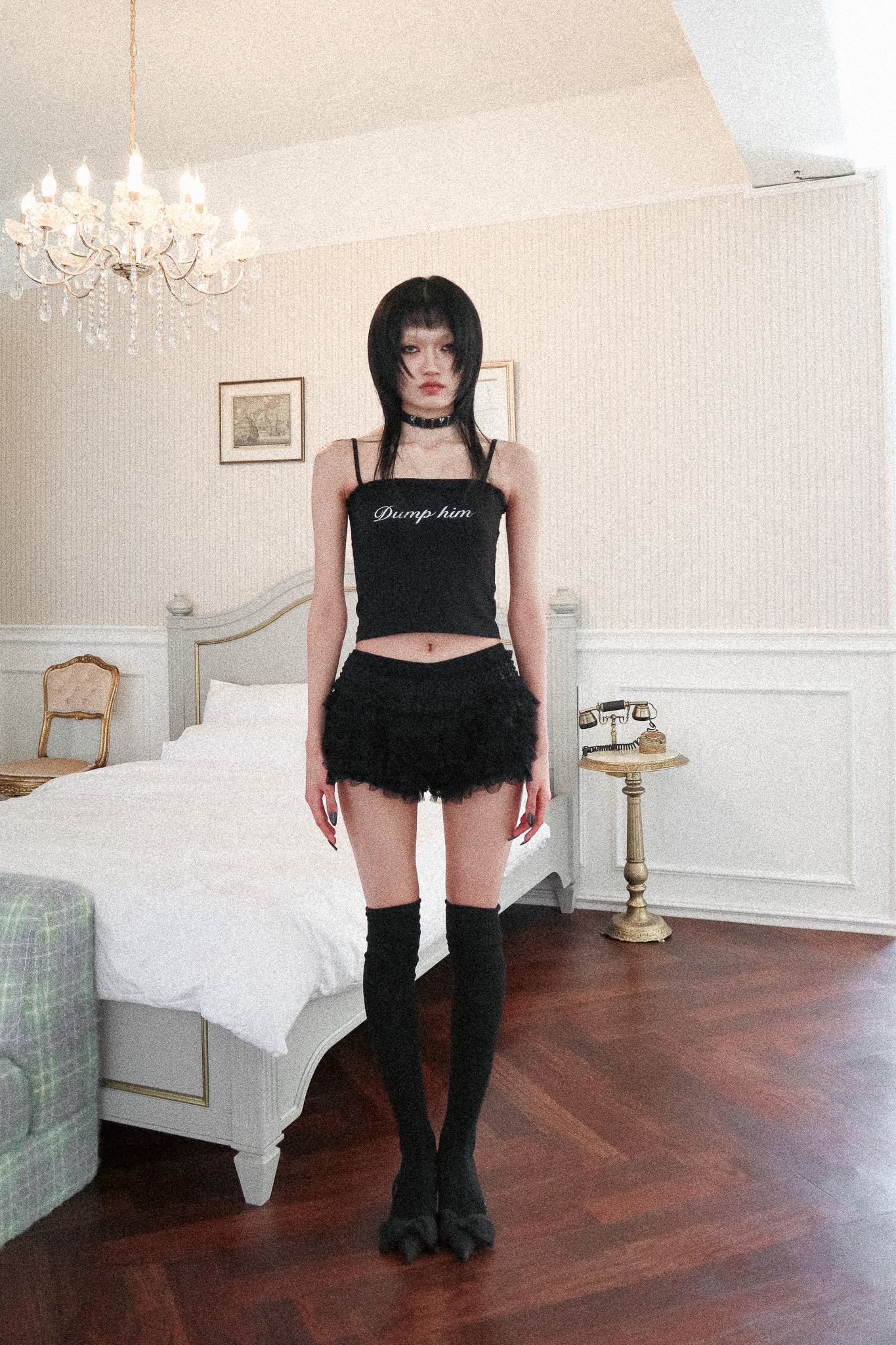 LILY CHOUCHOU short pants - black
