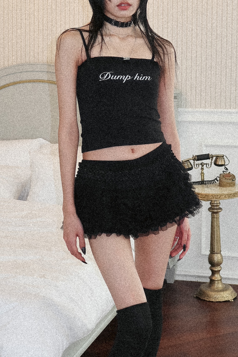 DUMP HIM - black