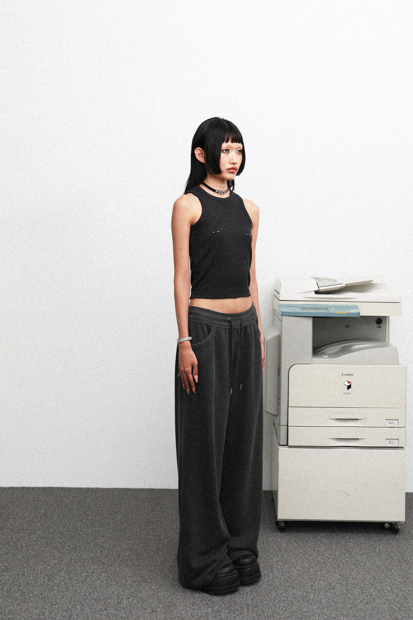 HISTERIC ANGEL PANTS - GRAY
