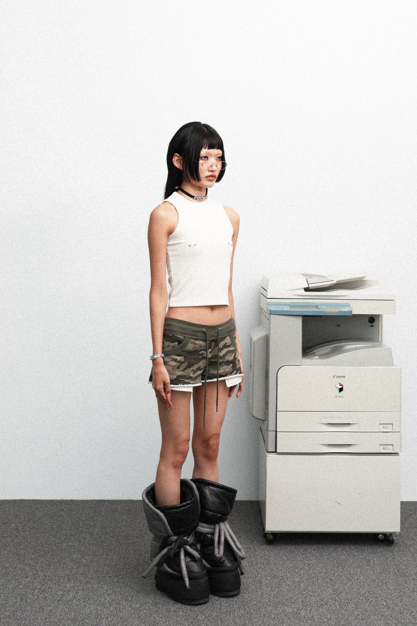 HISTERIC ANGEL short PANTS - CAMO