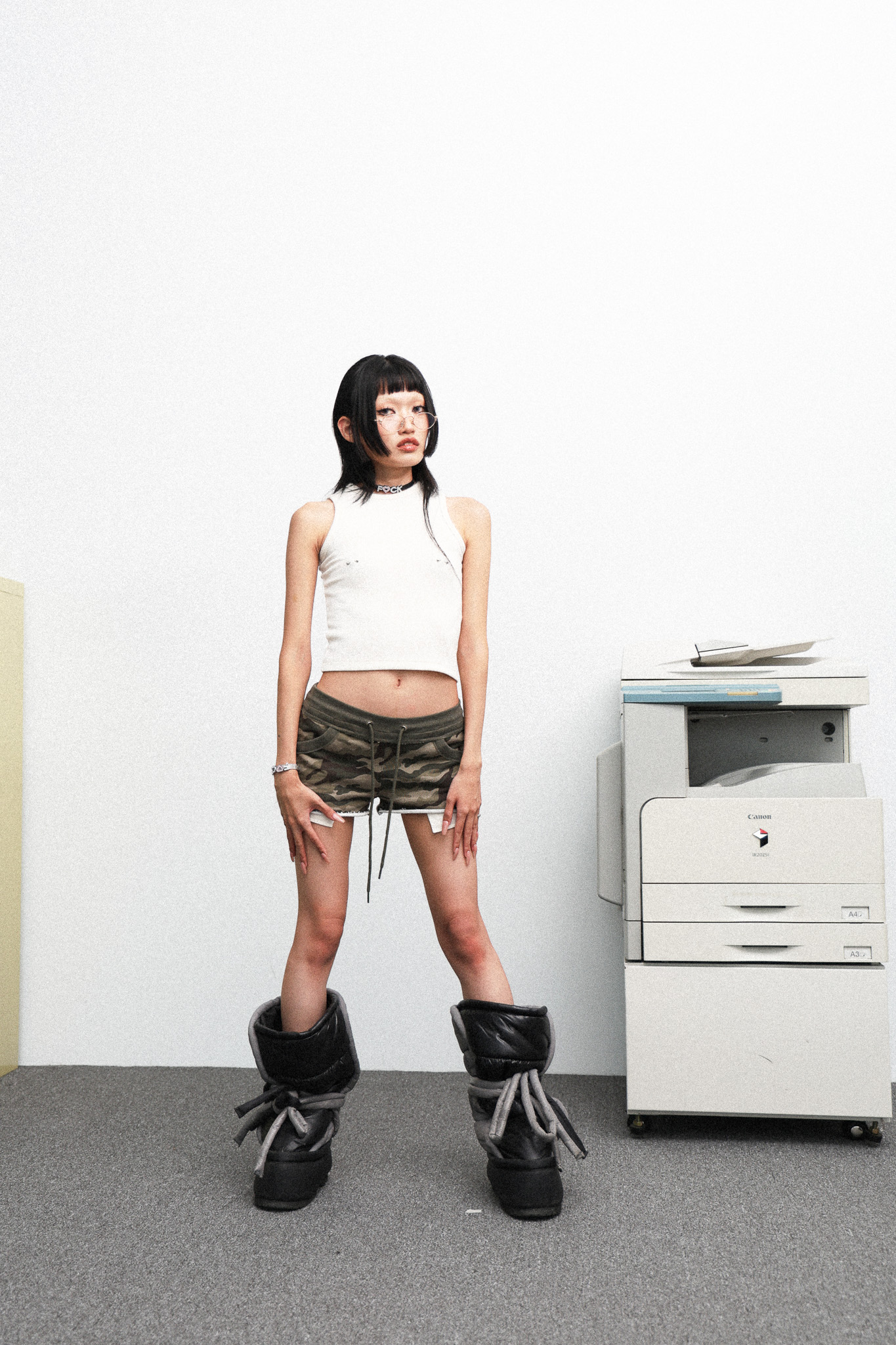 HISTERIC ANGEL short PANTS - CAMO