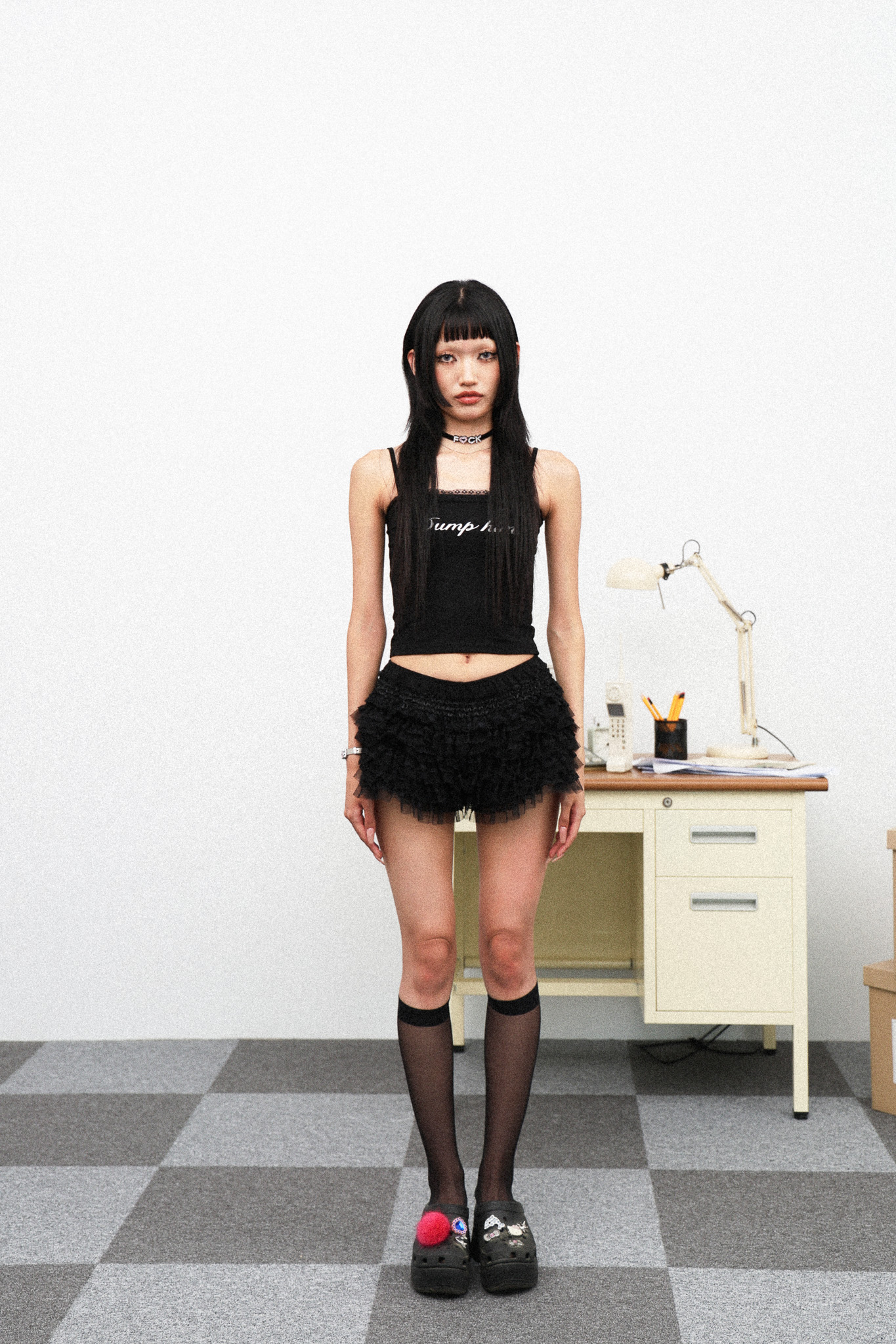 LILY CHOUCHOU short pants - black