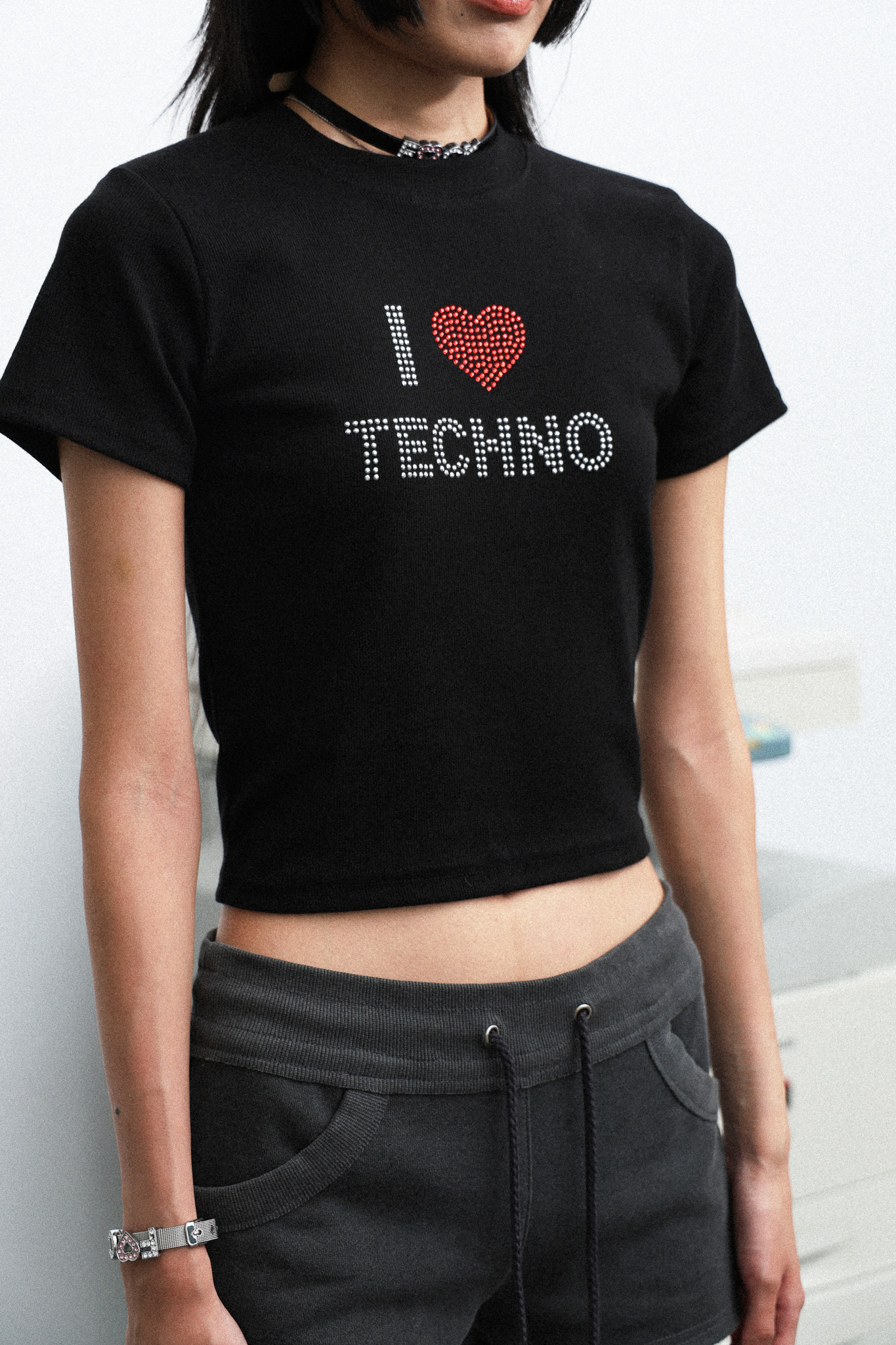I LOVE TECHNO - BLACK