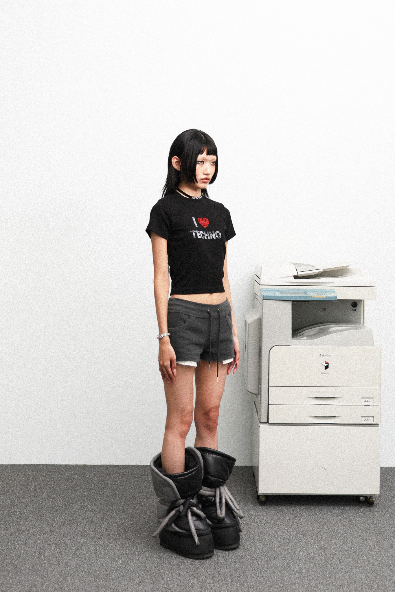I LOVE TECHNO - BLACK