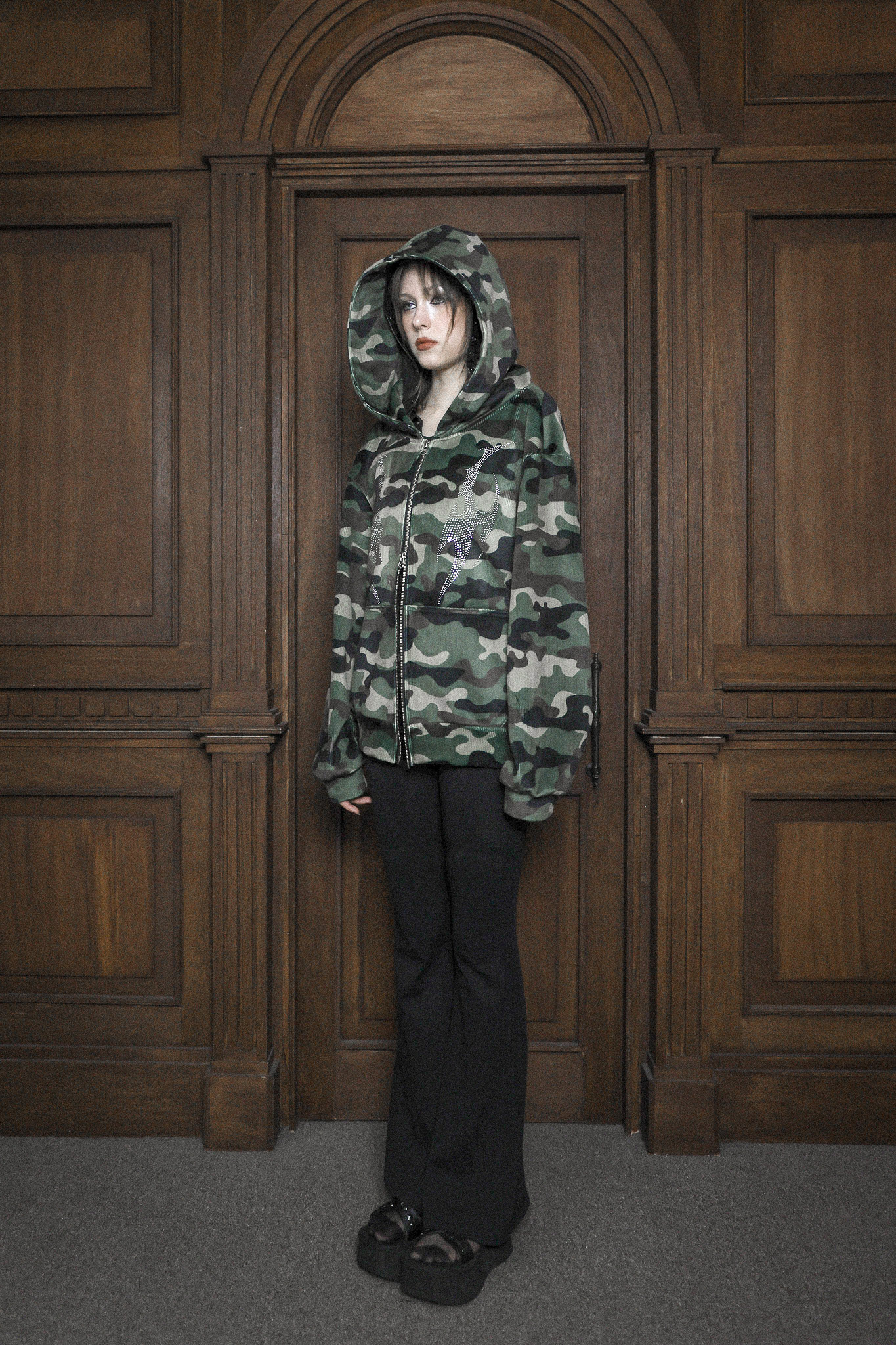 LISA hoodie 2 - camo