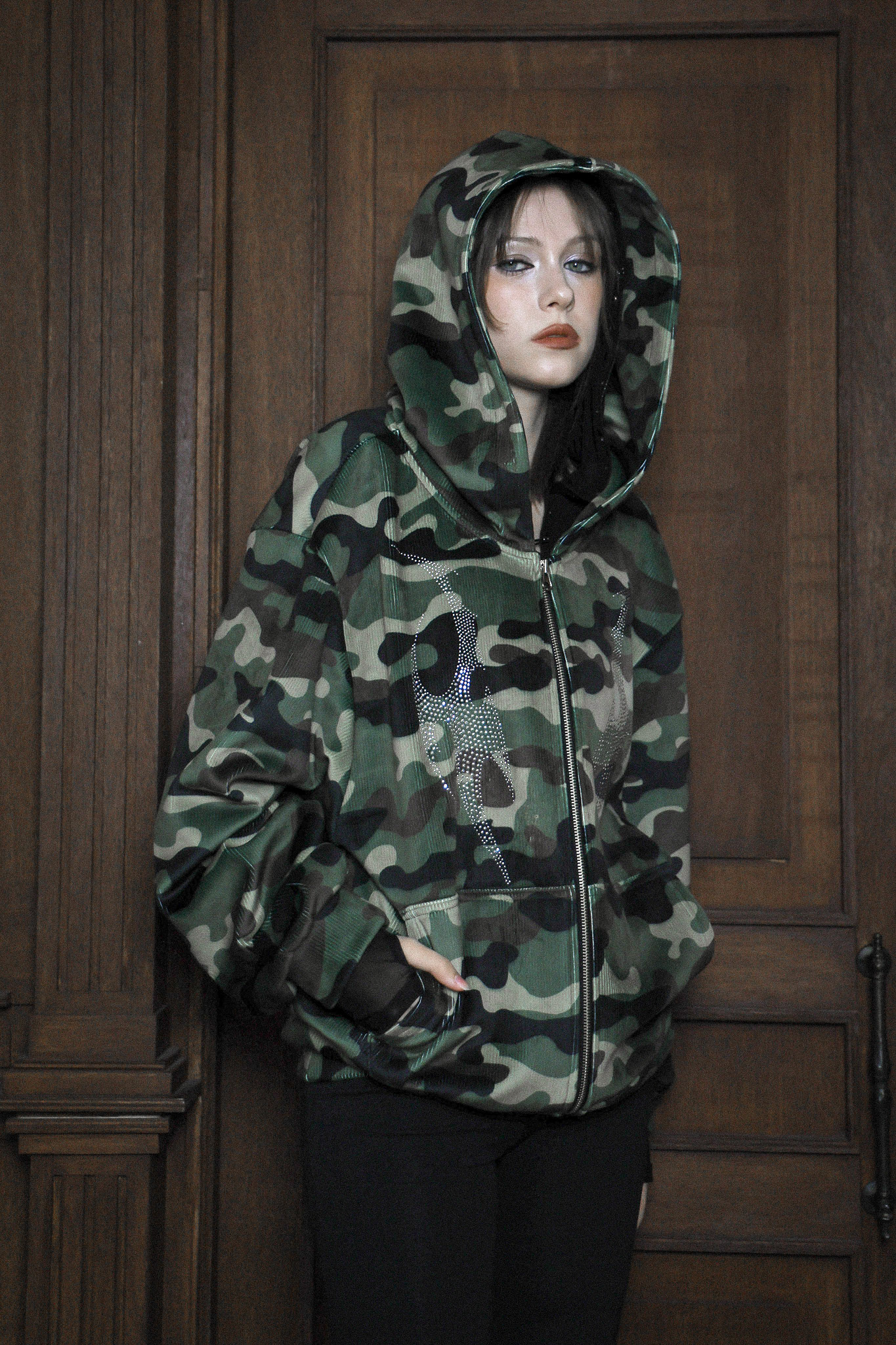 LISA hoodie 2 - camo