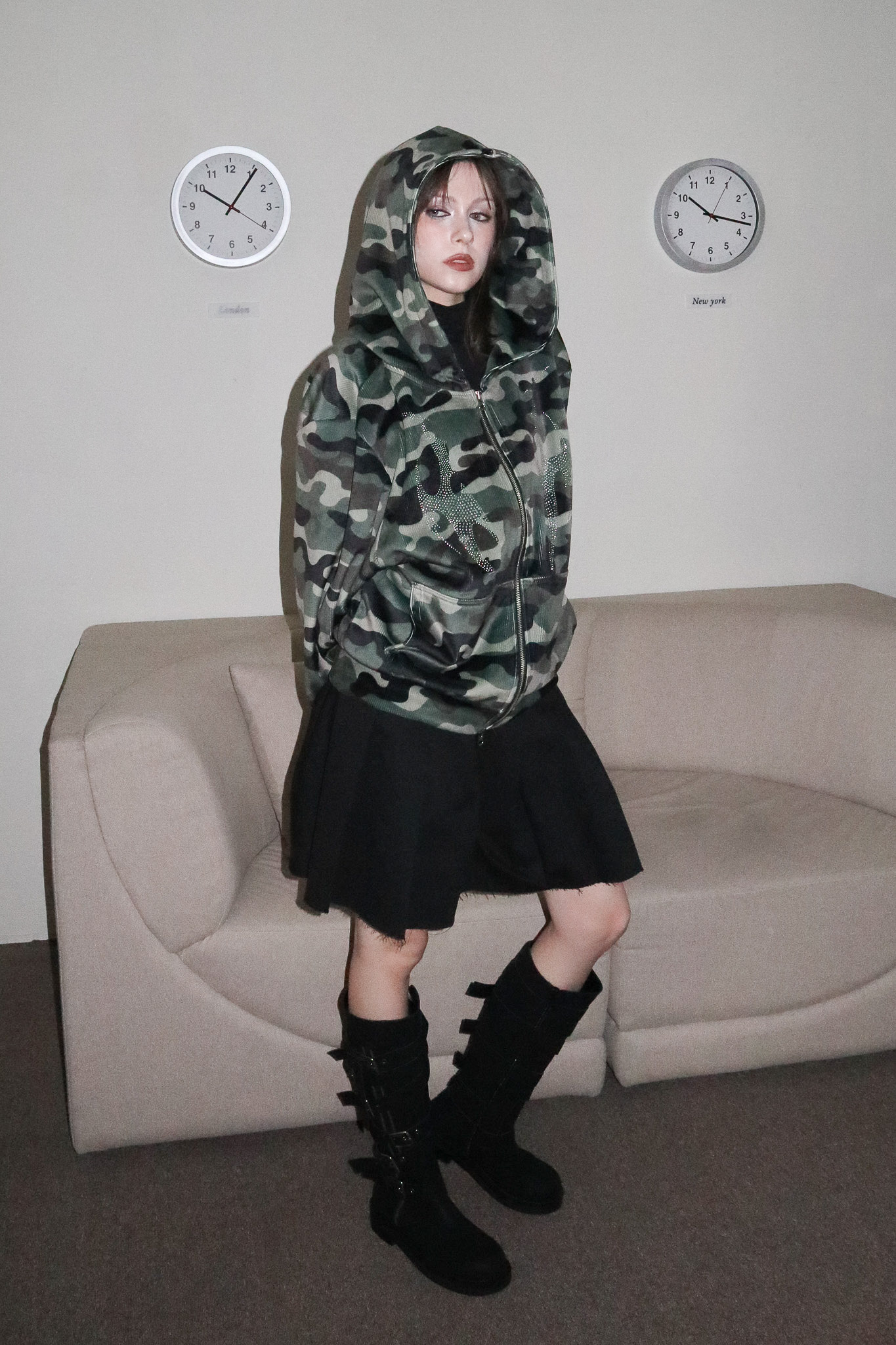 LISA hoodie 2 - camo