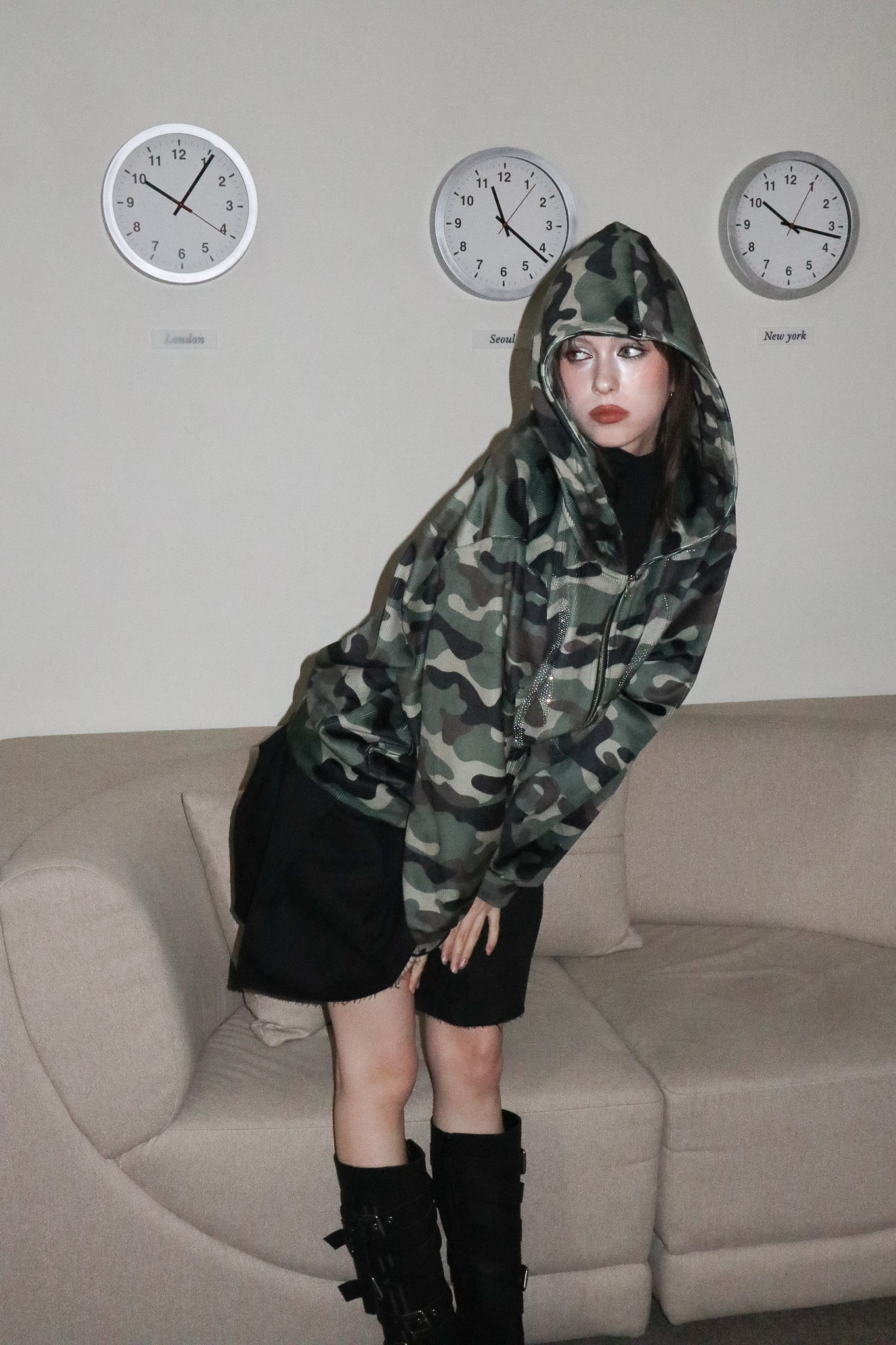 LISA hoodie 2 - camo