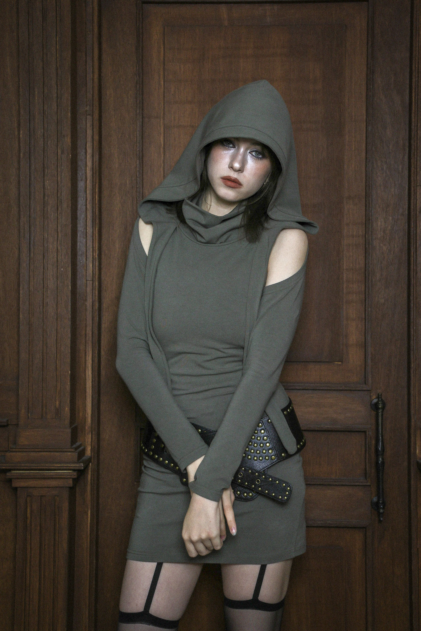 akina dress 1 - khaki