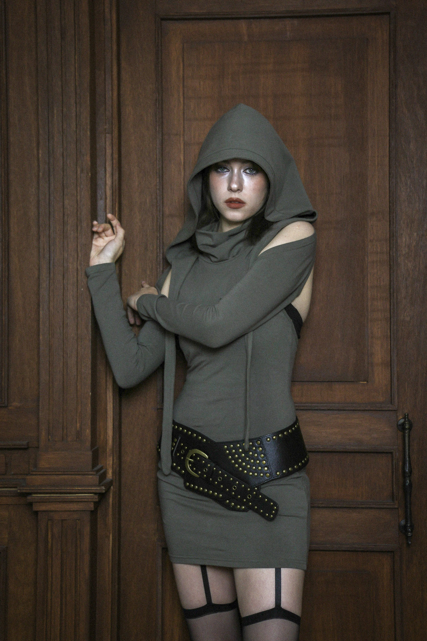akina dress 1 - khaki