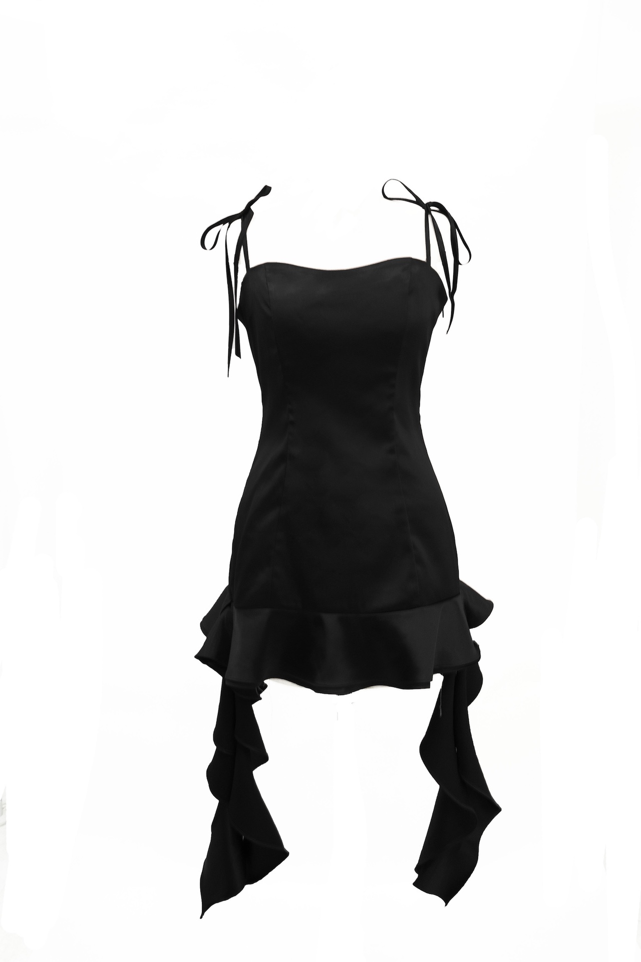 narcissism dress - black