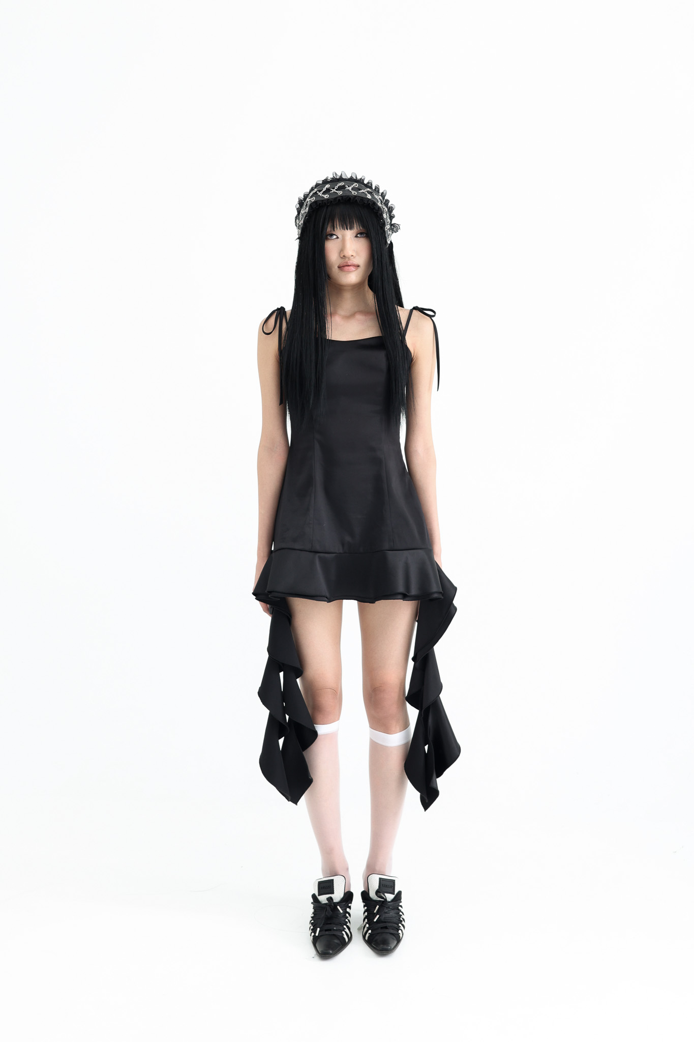 narcissism dress - black
