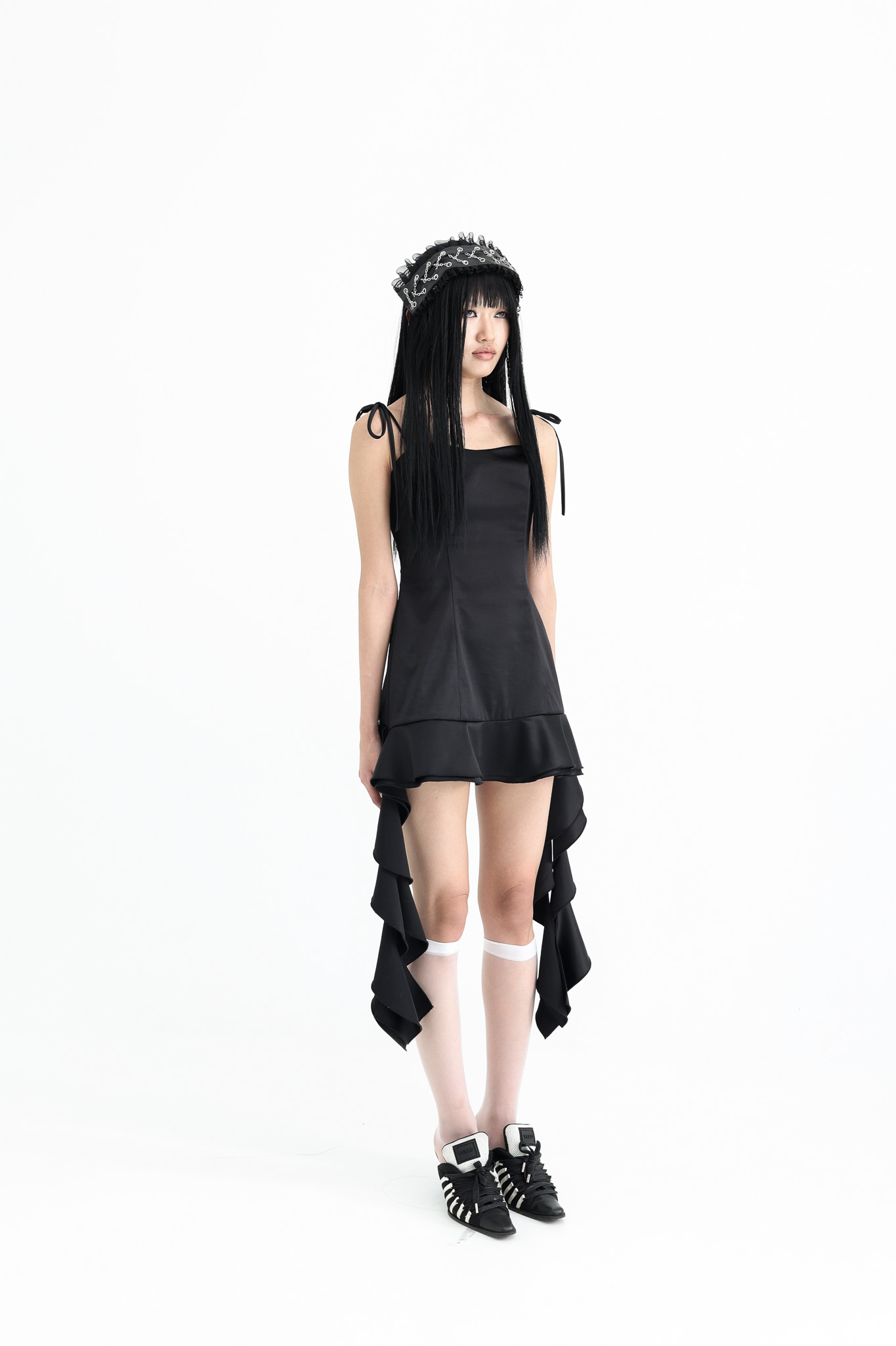 narcissism dress - black