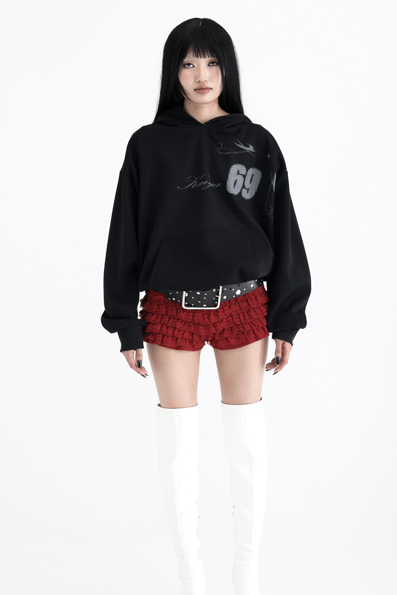 LILY CHOUCHOU short pants - red