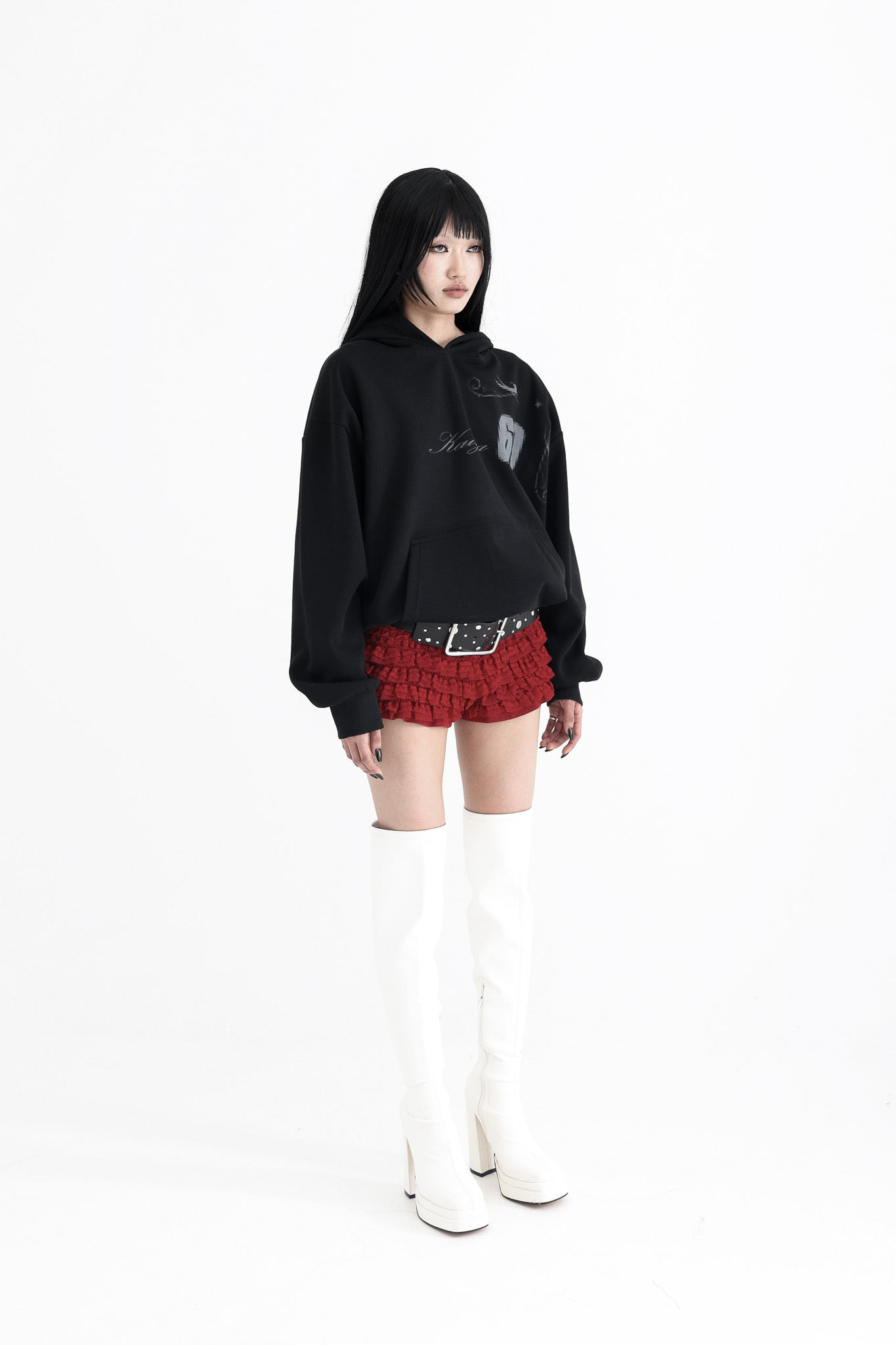 LILY CHOUCHOU short pants - red