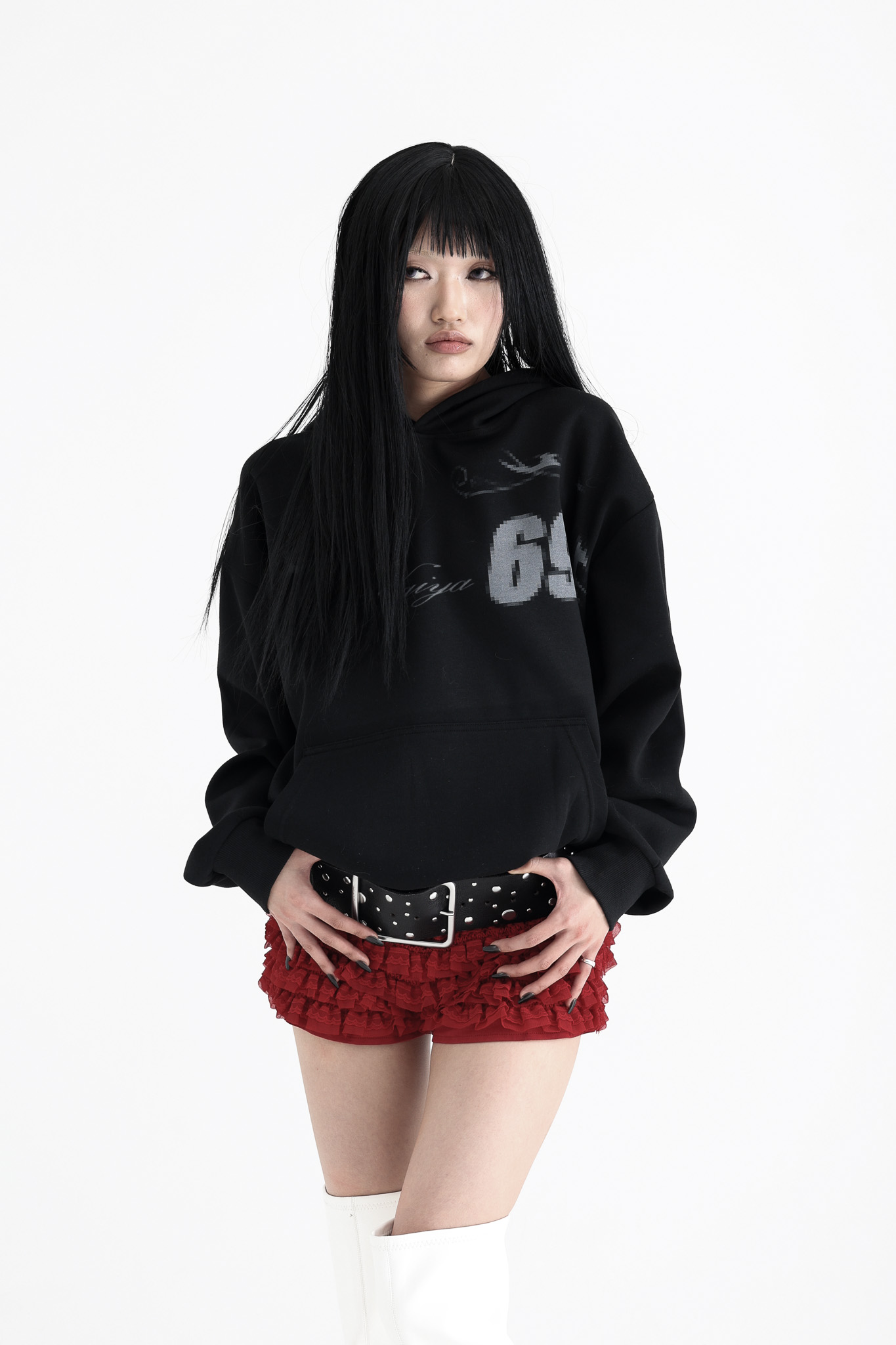 LILY CHOUCHOU short pants - red