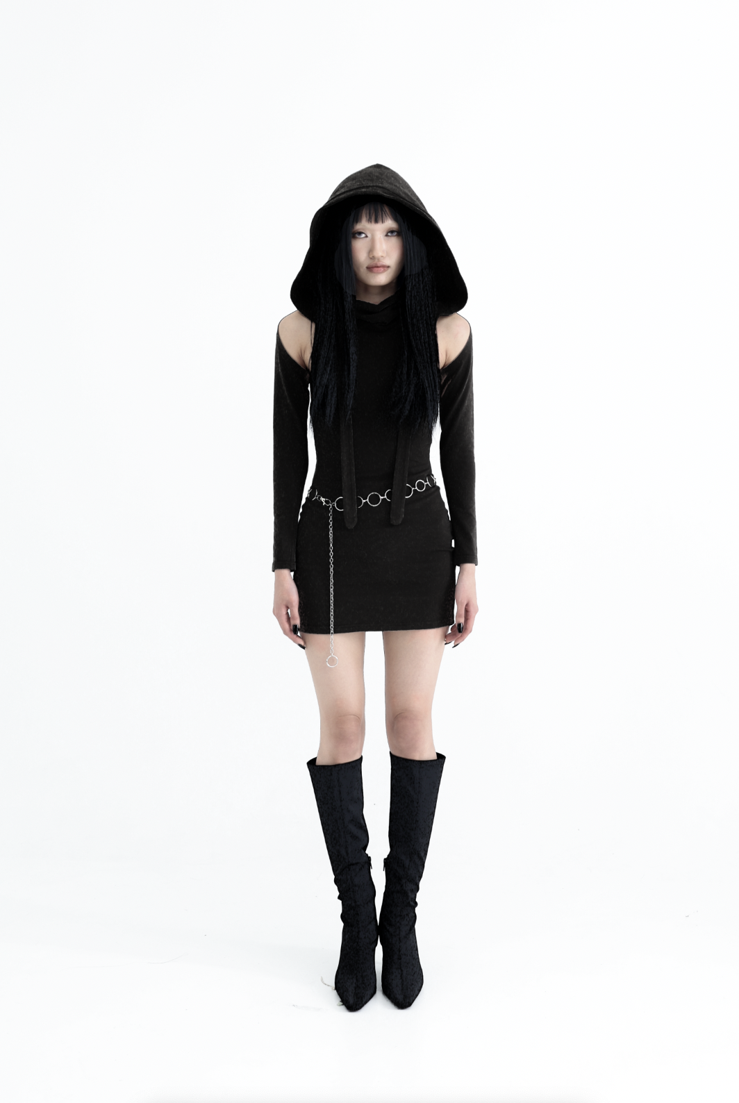 akina dress 1 - black
