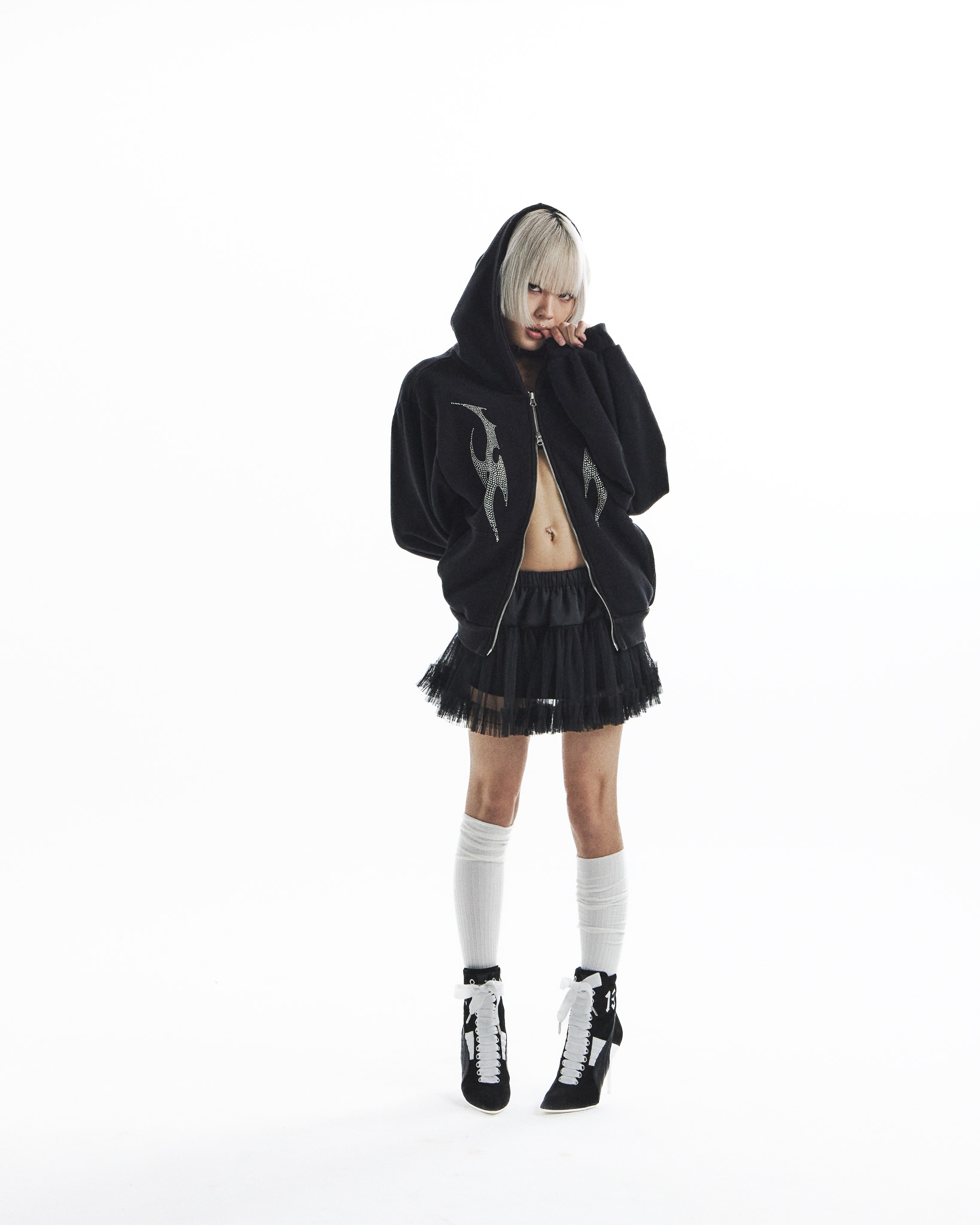 LISA hoodie 2 - black