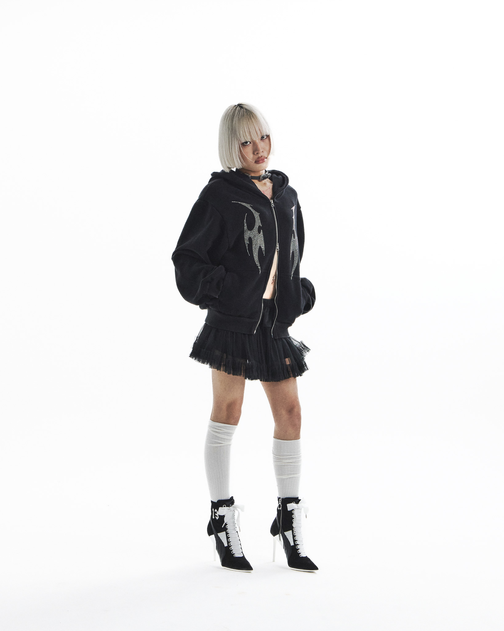 LISA hoodie 2 - black