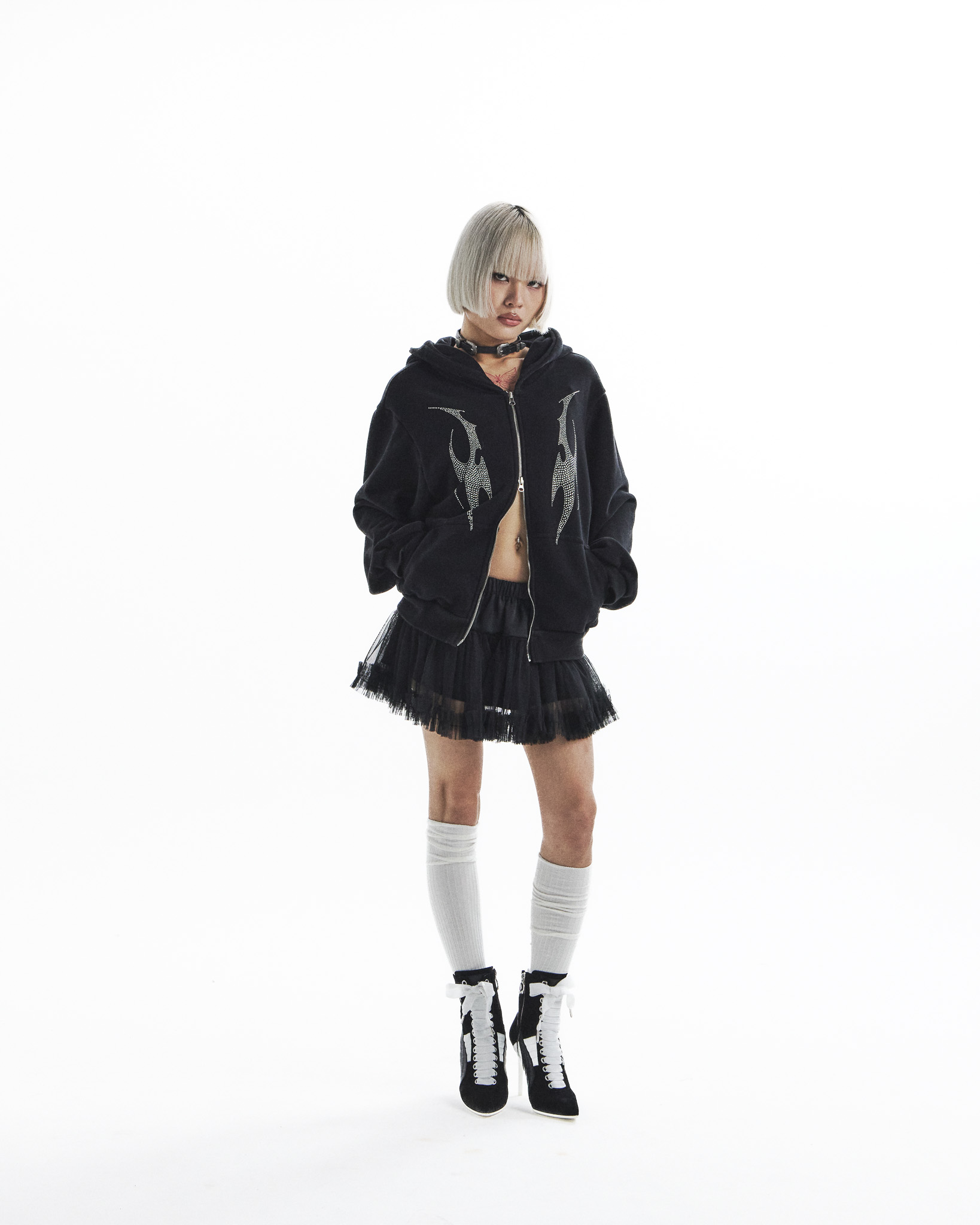 LISA hoodie 2 - black