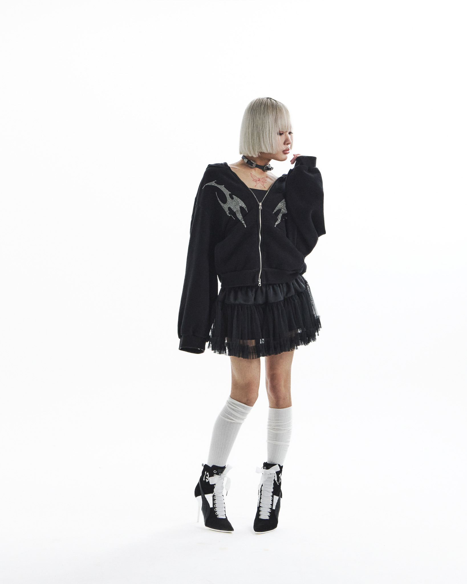 LISA hoodie 2 - black