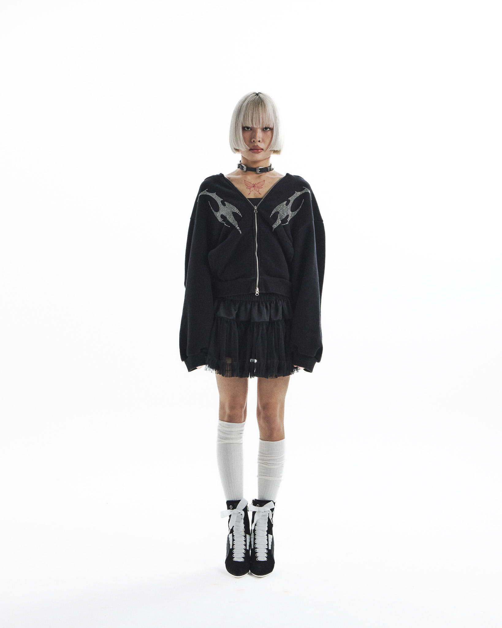 LISA hoodie 2 - black