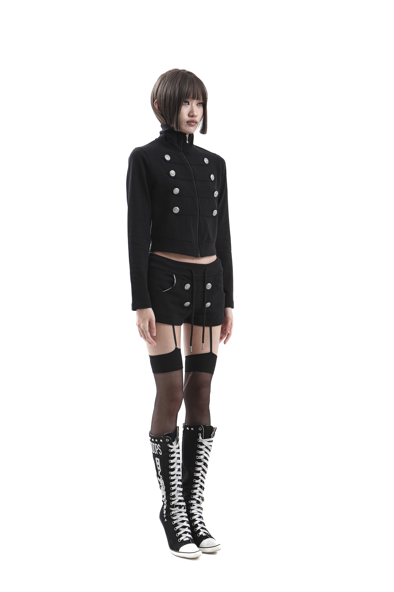 reze napoleon short pants Black