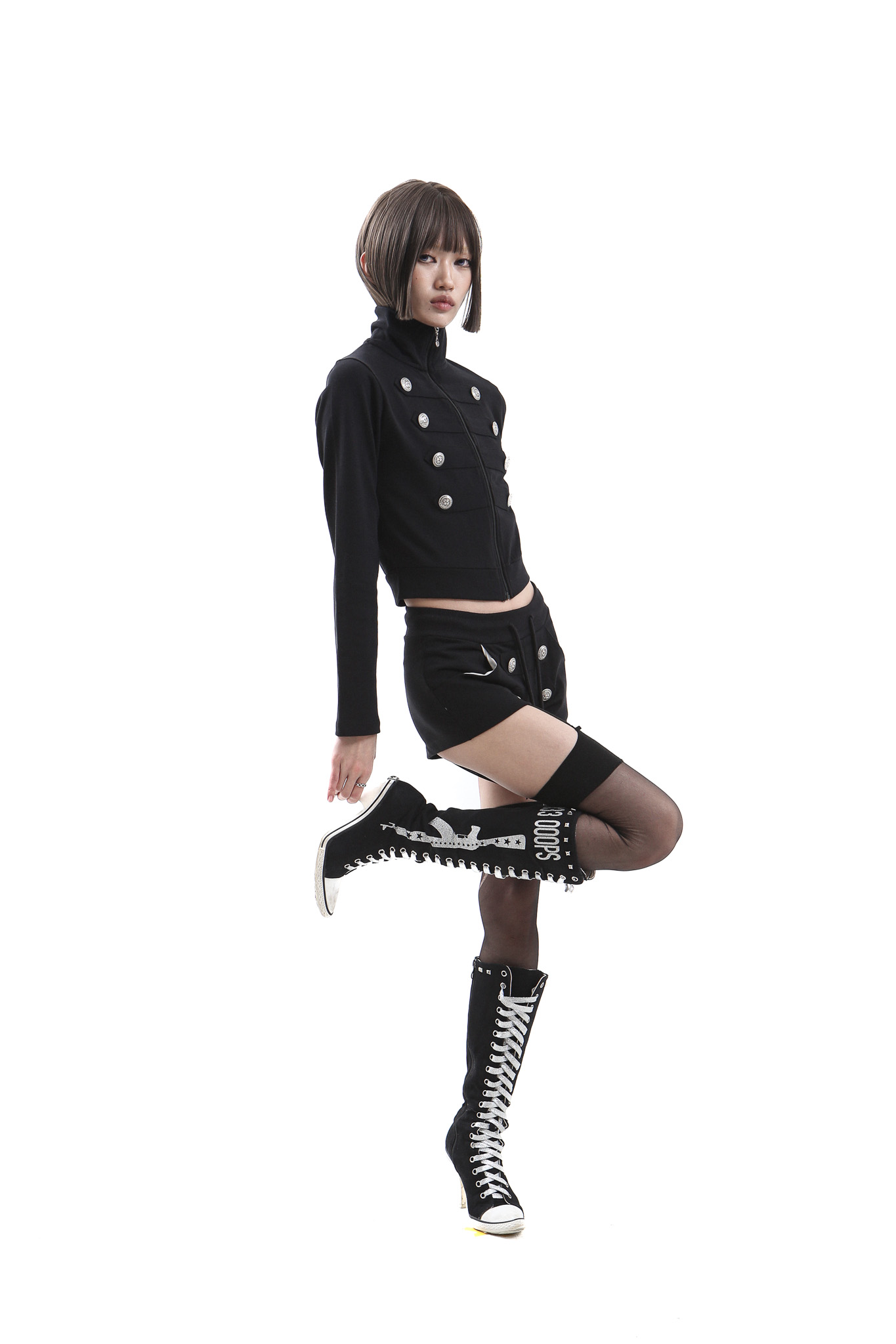 reze napoleon short pants Black
