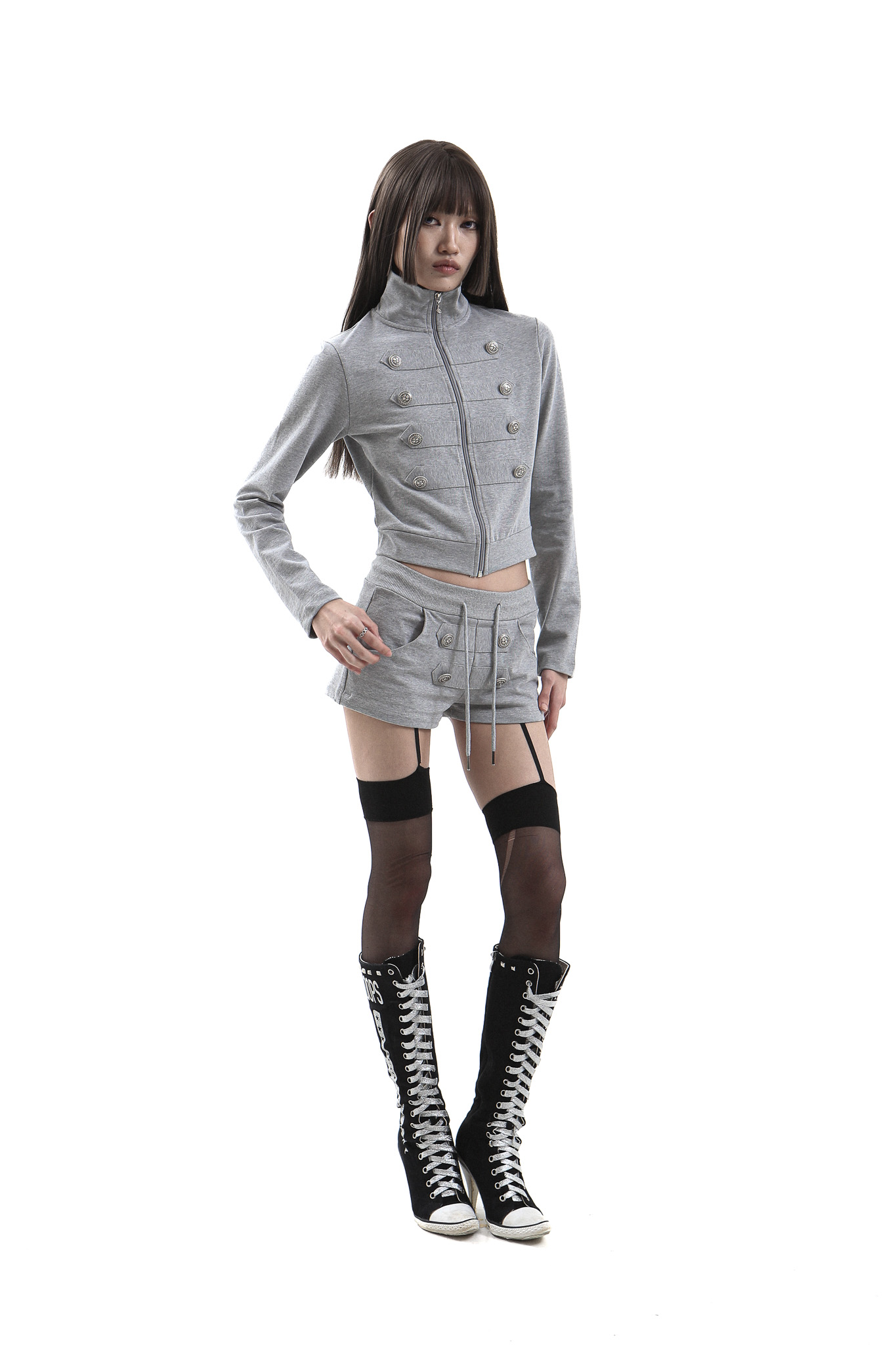 reze napoleon short pants Gray