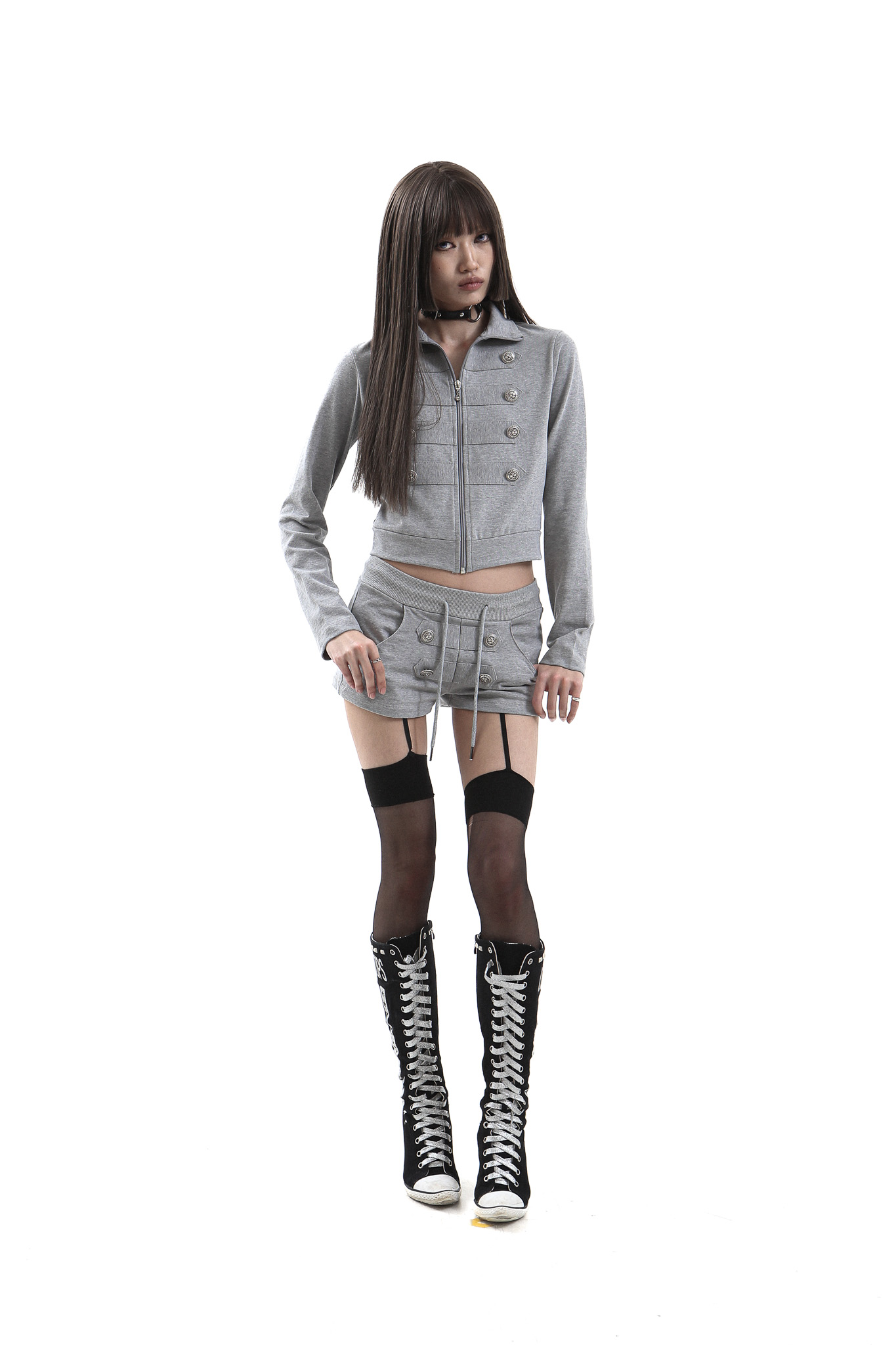 reze napoleon short pants Gray