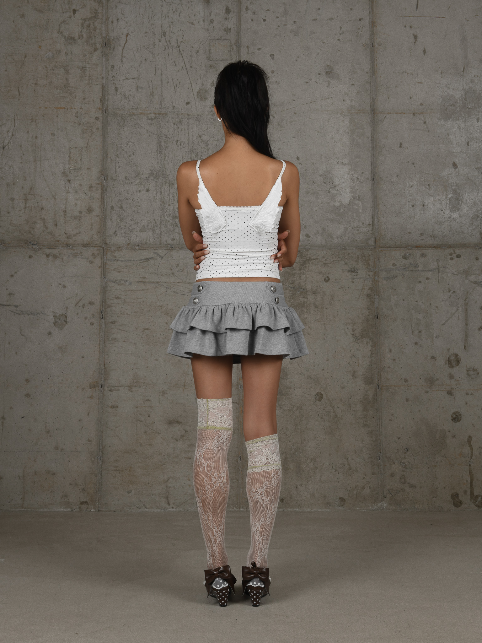 gia tutu skirt - gray