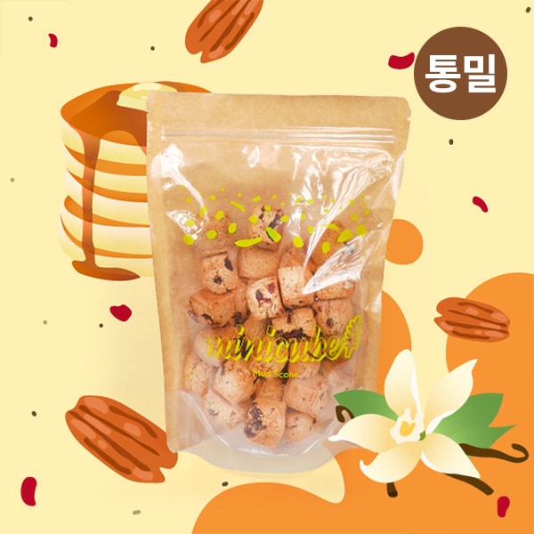 [하프팩]바닐라피칸미니큐브스콘